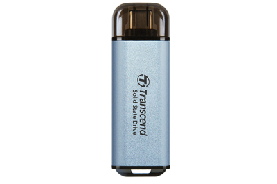 Transcend ESD300C 512 GB USB Type-C Blauw
