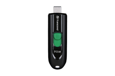 Transcend JetFlash 790 C USB flash drive 512 GB USB Type-C 3.2 Gen 1 (3.1 Gen 1) Zwart, Groen