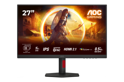 AOC G4 U27G4R computer monitor 68,6 cm (27") 3840 x 2160 Pixels 4K Ultra HD LED Zwart, Rood
