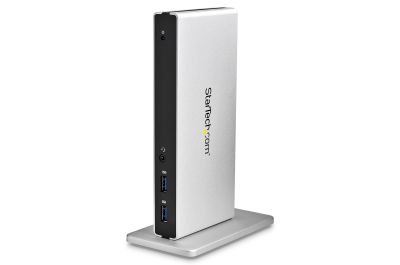 StarTech.com Dual-monitor USB 3.0 docking station met DVI en verticale standaard