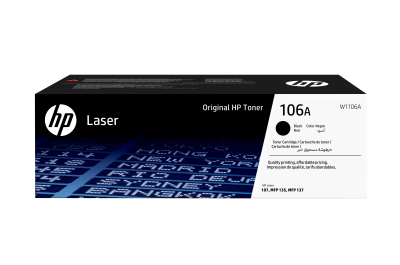 HP 106A originele zwarte lasertonercartridge
