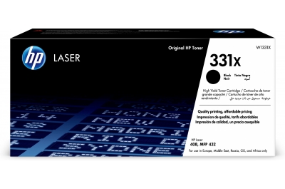 HP 331X High Yield Black Original Laser Toner Cartridge Cartouche de toner 1 pièce(s) Noir