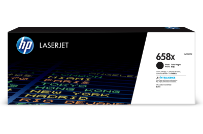 HP Toner noir LaserJe;tHP 658X authentique grande capacité