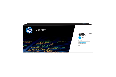 HP 658X originele high-capacity cyaan LaserJet tonercartridge