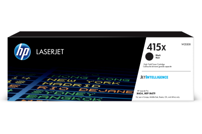 HP 415X Toner noir LaserJet authentique grande capacité