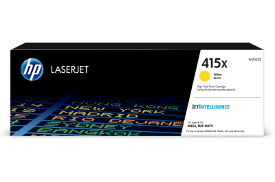 HP 415X originele high-capacity gele LaserJet tonercartridge