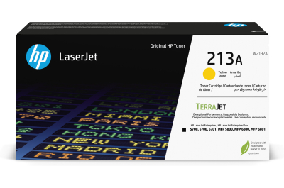 HP 213A originele LaserJet-tonercartridge, geel