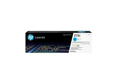 HP 219X originele high-capacity cyaan LaserJet-tonercartridge