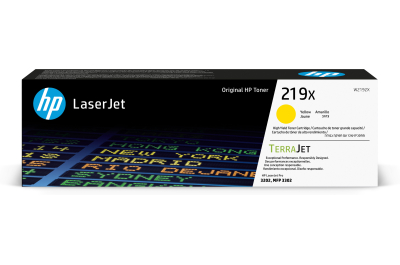 HP 219X originele high-capacity gele LaserJet-tonercartridge