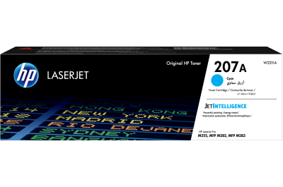 HP 207A originele cyaan LaserJet tonercartridge