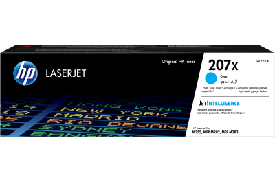 HP 207X originele high-capacity cyaan LaserJet tonercartridge