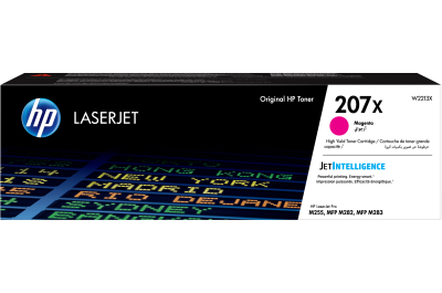 HP Toner magenta LaserJet 207X authentique grande capacité