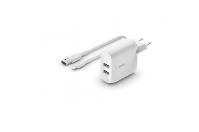 Belkin WCD001VF1MWH chargeur d'appareils mobiles Blanc Intérieure