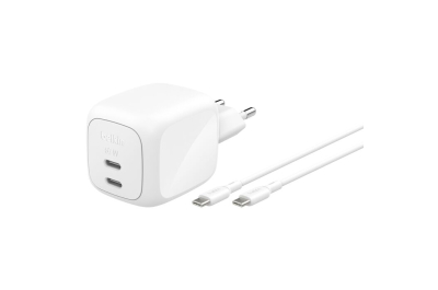Belkin WCH020KQ2MWH-B6 oplader voor mobiele apparatuur Universeel Wit AC Snel opladen Binnen