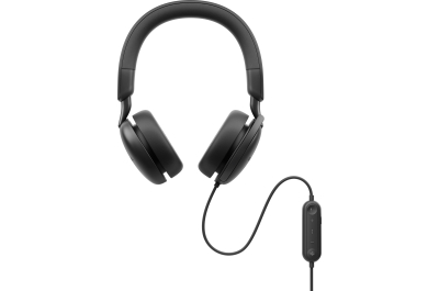 DELL WH5024 Headset Bedraad Hoofdband Oproepen/muziek USB Type-C Zwart