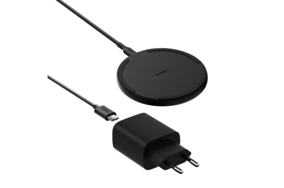 Belkin WIA012kqBK Smartphone Zwart AC Draadloos opladen Snel opladen Binnen