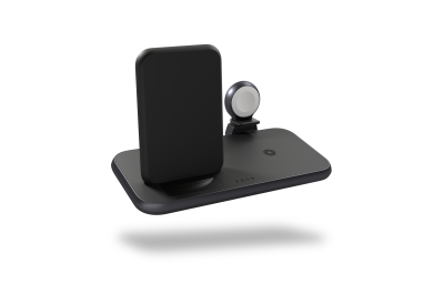 ZENS ZEDC15B/00 oplader voor mobiele apparatuur Universeel Zwart AC, USB Draadloos opladen Snel opladen Binnen